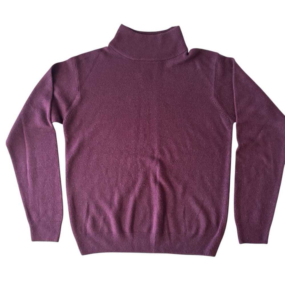 Soft Mock Neck Sweater, Size S